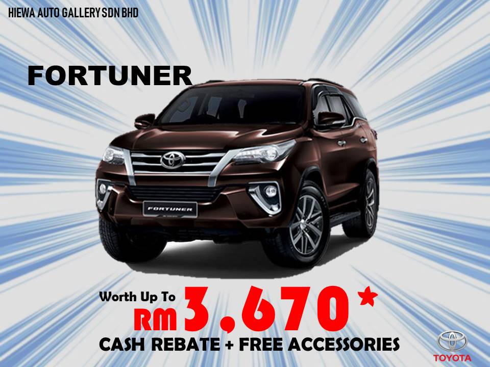 Monthly Promotion - Hiewa Auto Gallery Sdn Bhd